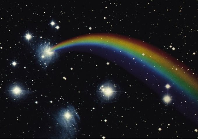 宇宙の虹